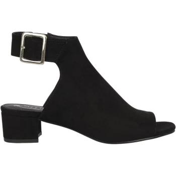 image of Miso Peep Toe Sandals Ladies - Black