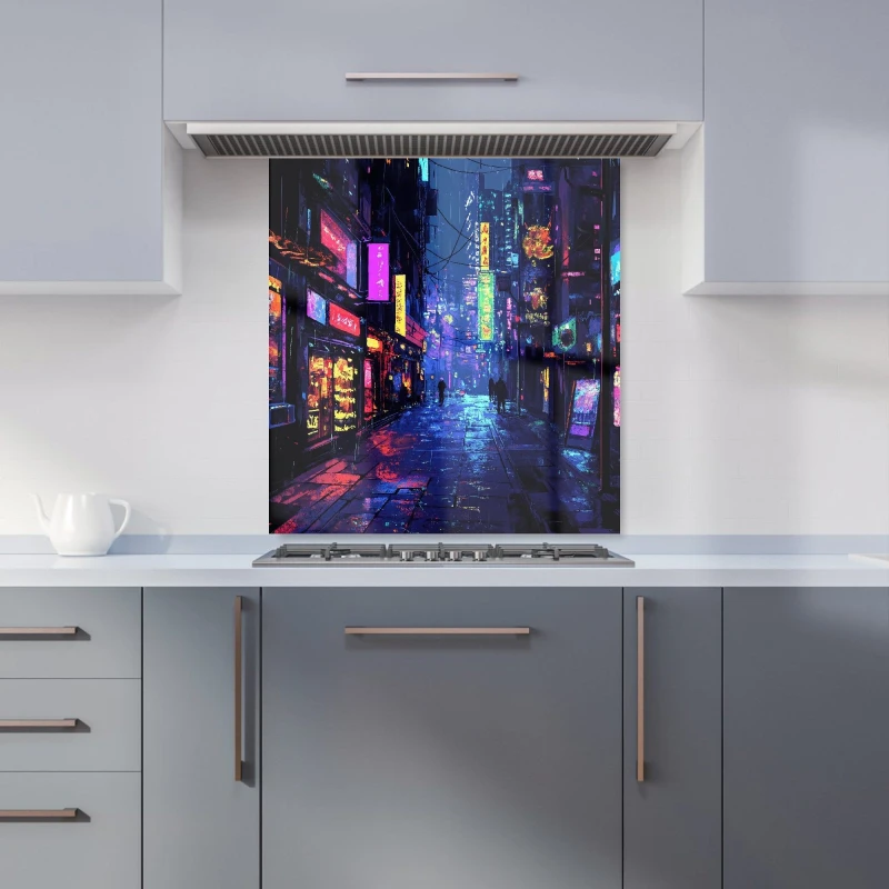 Image of Designer Kitchen Splashbacks Dante Mercer: 00028 Kitchen Splashback Size: 600mm x 750mm Multicolor Unisex 600mm x 750mm