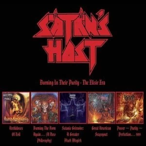 Image of Burning in Their Purity - The Elixir Era by Satans Host CD Album