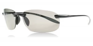 Serengeti Nuvola Sunglasses Shiny Black 7359 Polariserade 48mm