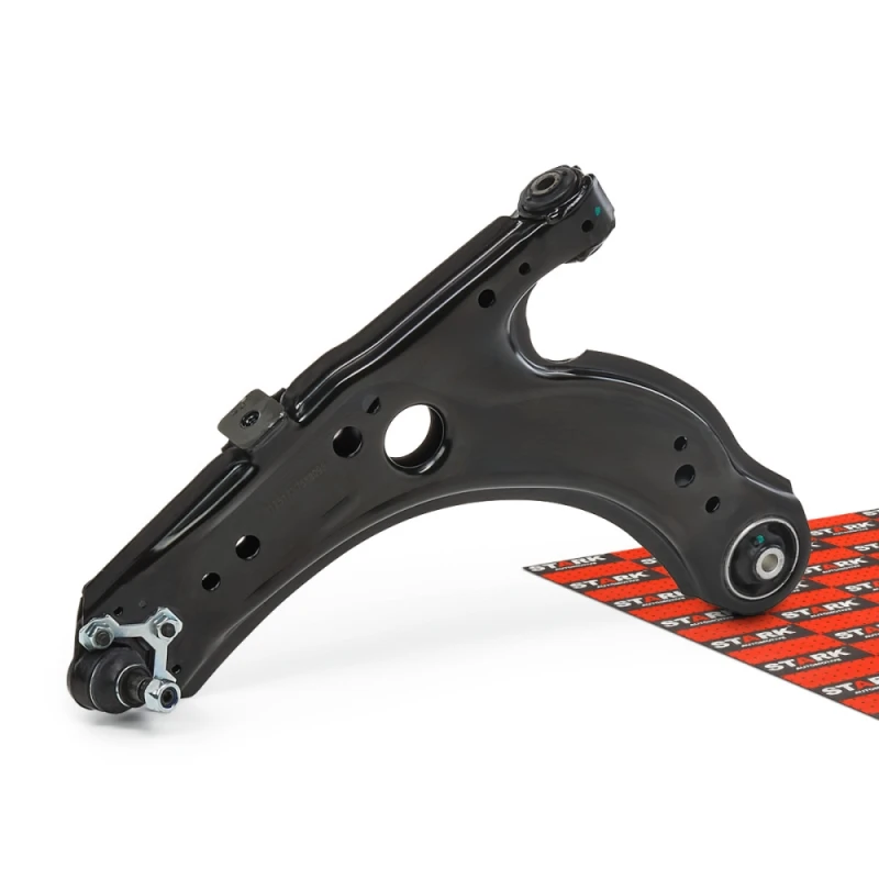 Image of STARK SKCA-0050001 Suspension arm Triangular Control Arm (CV), Sheet Steel, Lower, with nut Sheet Steel Track Control Arm (273)