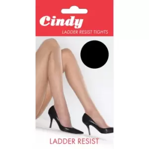 image of Cindy Womens/Ladies Ladder Resist Tights (1 Pair) (Medium (5ft-5ft8a)) (Black)