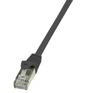 image of LogiLink 10m Cat.5e F/UTP networking cable Black Cat5e F/UTP (FTP)