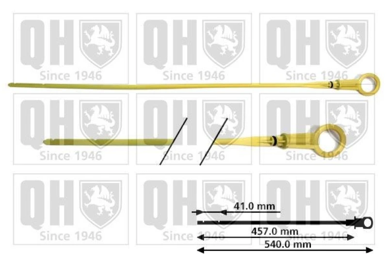 Image of QUINTON HAZELL Oil Dipstick QUINTON HAZELL QOD136