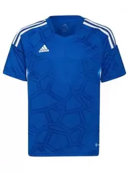 Image of adidas Condivo 22 Match Day Jersey, Black/White, Size 13-14 Years