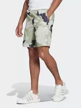 image of adidas Originals Graphics Camo Shorts, Grey Size M Men