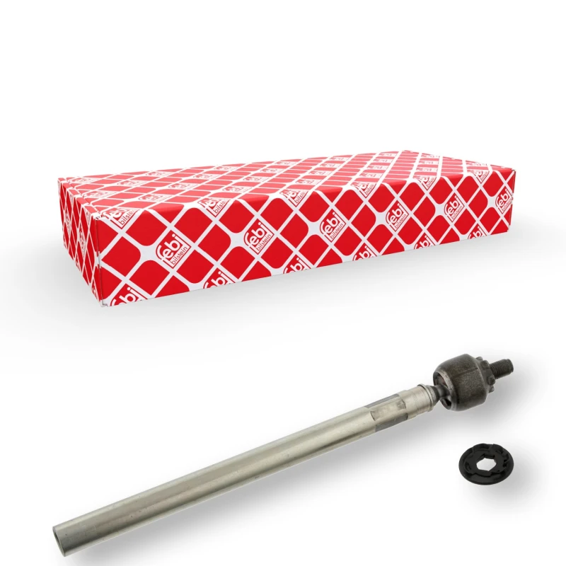 Image of FEBI BILSTEIN 11853 Inner Tie Rod OE Turbo NEW, Front Axle Right, with spacer disc Inner Tie Rod (51)