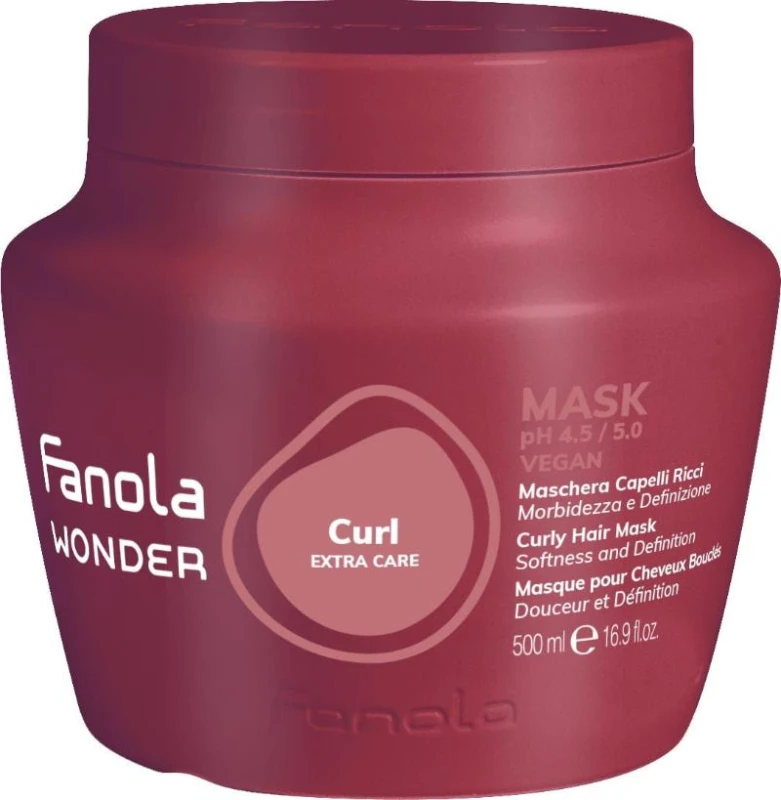 Image of Fanola Wonder Curl Curly Hair Mask Softness And Definition 500ml F1076597