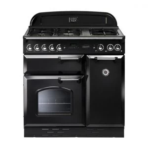 Image of Rangemaster CLAS90DFFBL-C Classic 90cm Dual Fuel Range Cooker