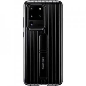 Image of Samsung Protective Standing Cover Cover Samsung Galaxy S20 Ultra 5G Black
