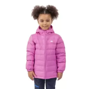 Image of Trespass Girls Naive Rain Padded Jacket 9-10 - Chest 28' (Chest 71cm)