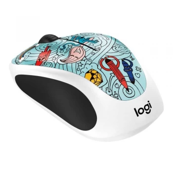 image of Logitech M238 Bae Bee Blue Collection Wireless Mouse