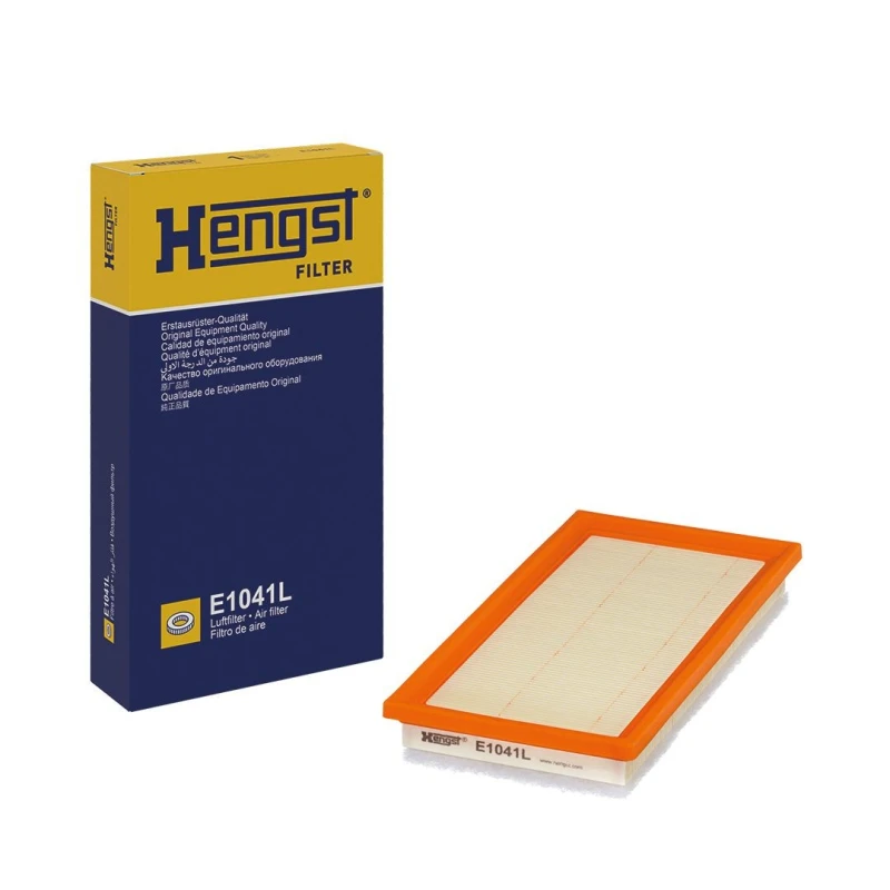 Image of HENGST FILTER E1041L Air filter Filter Insert Air Filter (8)