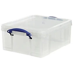 image of Really Useful 18L Clear Plastic Storage Box