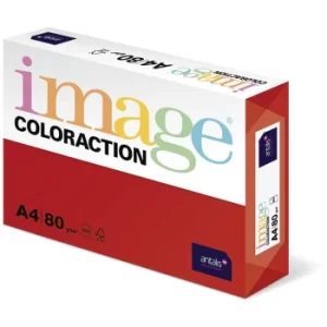 Image of Chile Copier Paper Bright Red A4 Ream 500 Sheets