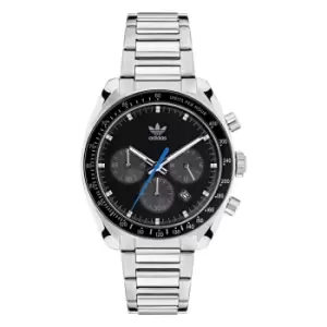 Image of Adidas AOFH22006 Mens Edition One Chronograph Steel Bracelet Wri