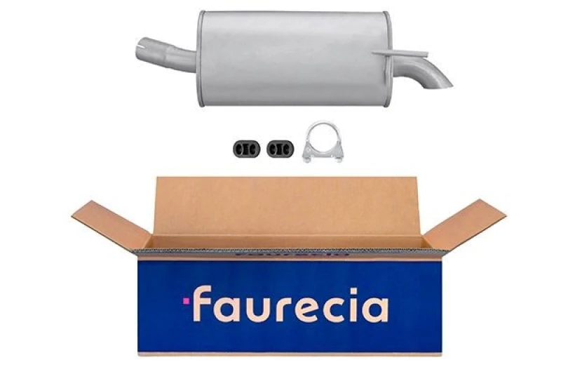 Image of Rear silencer HELLA 8LD 366 030-821