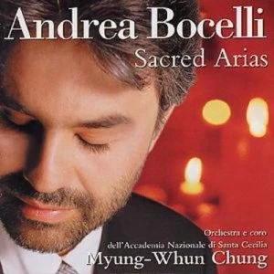 image of Sacred Arias by Andrea Bocelli CD Album