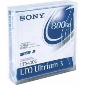 image of Sony LTO Ultrium 3 400800GB Data Cartridge