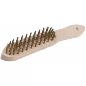 Image of Silverline - Brassed Wire Brush - 4 Row