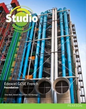 Image of Studio Edexcel Gcse French. Foundation Student Book by Clive Bell Paperback