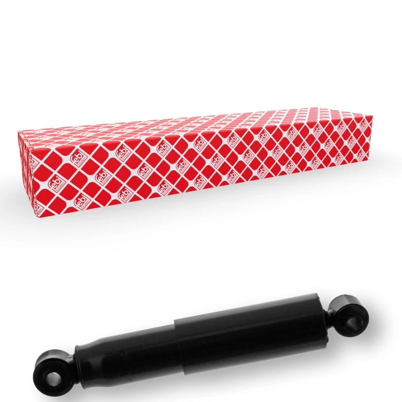 Image of FEBI BILSTEIN 20492 Shock absorber Rear Axle, Oil Pressure, Telescopic Shock Absorber, Bottom eye Shock Absorber (854)