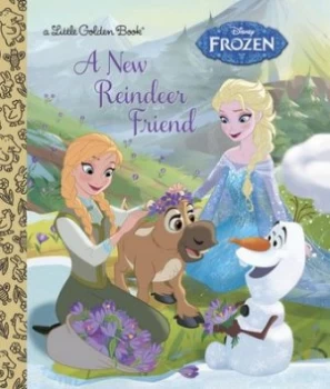 Image of A New Reindeer Friend disney Frozen by Jessica Julius Hardback