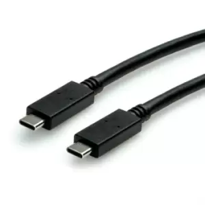 Image of ROLINE 11.02.9052 USB cable 0.5 m USB 3.2 Gen 2 (3.1 Gen 2) USB B...