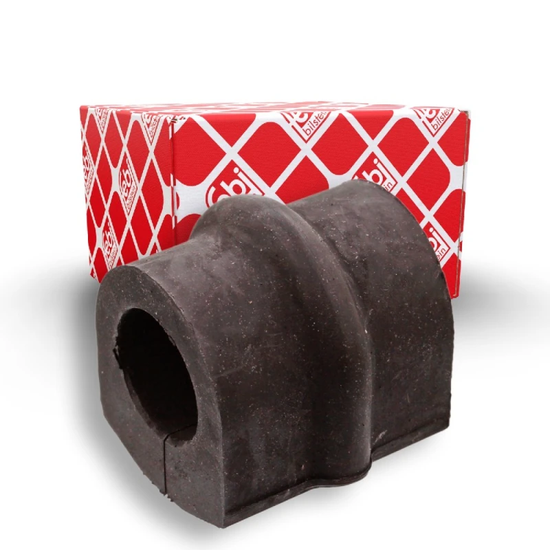Image of FEBI BILSTEIN 42556 Stabilizer Bushes Rear Axle, Rubber Rubber Anti-roll Bar Bush Kit (1334)