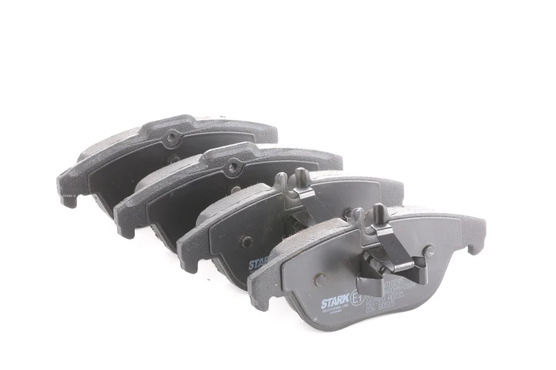 Image of STARK SKBP-0010245 Brake pad set Rear Axle, prepared for wear warning indicator, with piston clip Brake Pad Set,disc brake (402)