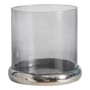 Image of Gallery Interiors Candle Holder Viborg / Silver/Grey / Large