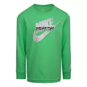 image of Nike Long Sleeve Futura Tee Infant Boys - Green