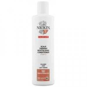 image of Nioxin 3D Care System System 3 Step 2 Color Safe Scalp Therapy Revitalizing Conditioner: For Colored Hair with Light Thinning 300ml