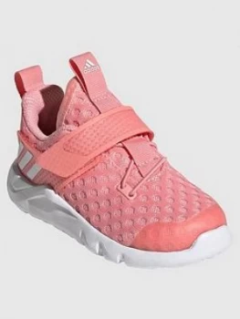 Image of Adidas Infant Rapidaflex Summer Infant Trainers - Pink
