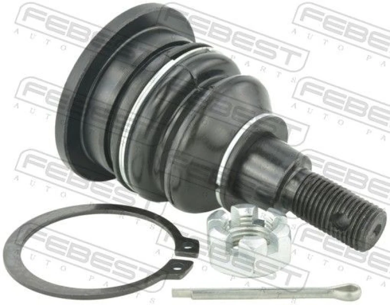 Image of FEBEST 0320-KRUPR Ball joint Rear Axle Upper Support-/Steering Link (2462)