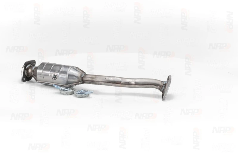 Image of NAP carparts CAK11439 Catalytic Converter with fastening/mounting material Catalyst Converter (429)