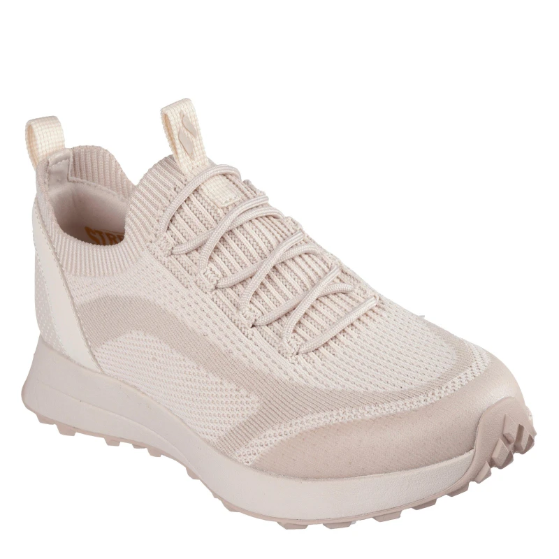 Image of Skechers Womens Gusto Classic Low-Top Trainers Natural female 2.5 (35.5)