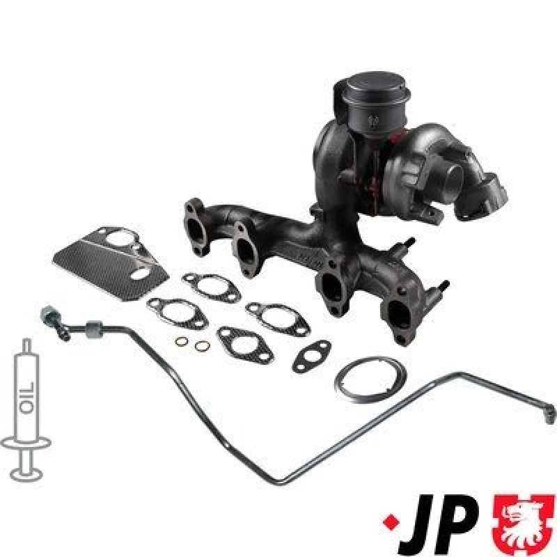 Image of JP GROUP Turbocharger JP GROUP 1117801210