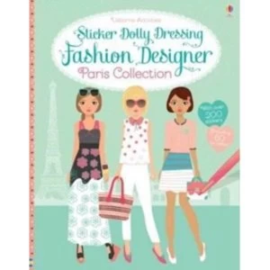 Image of Sticker Dolly Dressing Fashion Designer Paris Collection by Fiona Watt (Paperback, 2017)