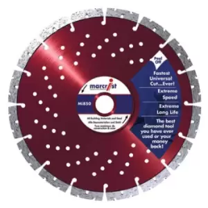 image of Marcrist MI850 Fast Cutting Universal Diamond Disc 125mm 22mm