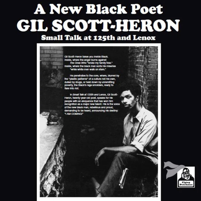 Image of Gil Scott-Heron Small Talk At 125th And Lenox - Sealed 2023 UK vinyl LP HIQPL093