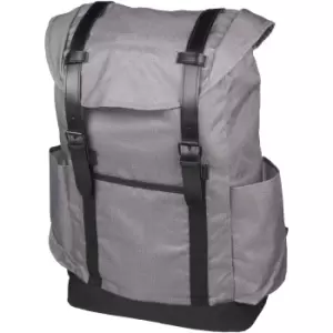 image of Avenue Thomas 16" Laptop Backpack (30 X 12 X 45Cm, Grey Melange)