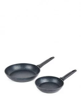 Russell Hobbs Crystaltech 2 Piece Frying Pan Set - 20/28 Cm