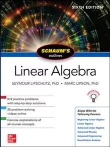 Image of Schaum's Outline of Linear Algebra, Sixth Edition
