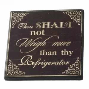 Image of Magnet Thou Shalt Not Weigh by Heaven Sends
