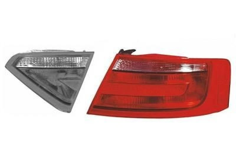 Image of VAN WEZEL 0378922 Rear light Outer section, with bulb holder, Right Combination Rearlight (391)