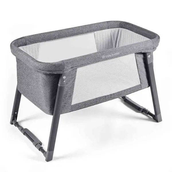 image of Ickle Bubba Mini Rocker Crib - Space Grey