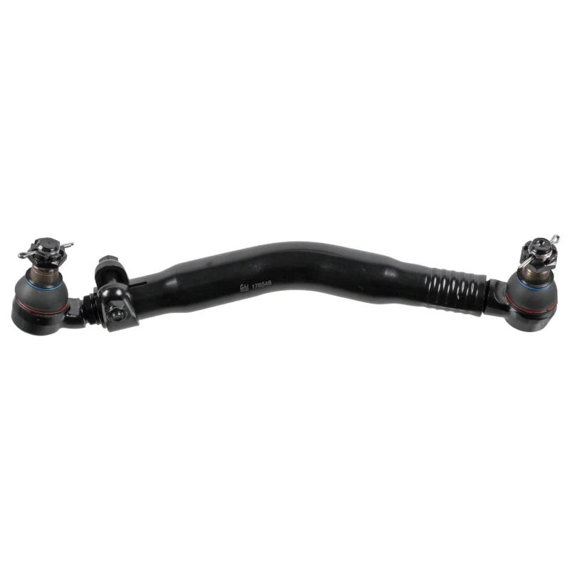 Image of FEBI BILSTEIN 176546 Centre Rod Assembly ProKit Front Axle, with crown nut Centre Rod Assembly (285)