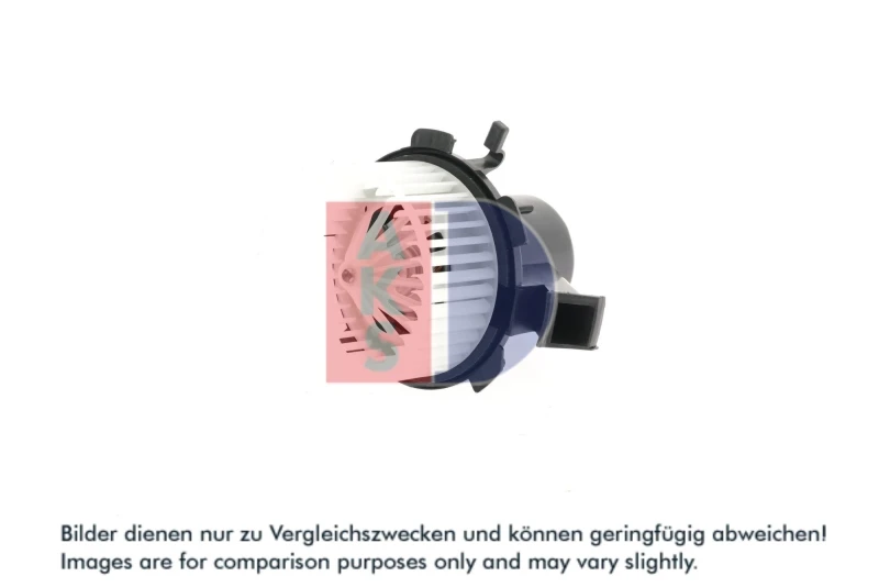 Image of AKS DASIS 128181N Blower Motor for left-hand drive vehicles Interior Blower (2669)