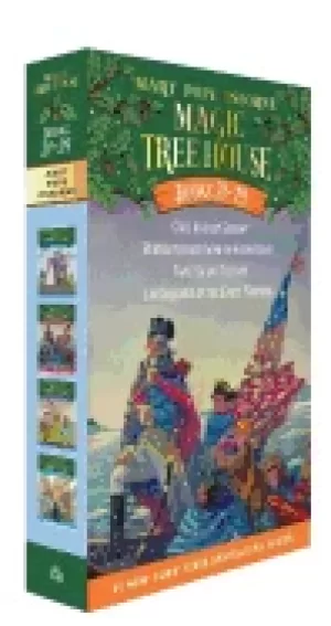 Image of magic tree house books 21 24 boxed set american history quartet magic tree